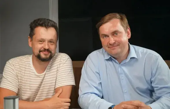 Аляксей Лявончык і&nbsp;Андрэй Стрыжак
