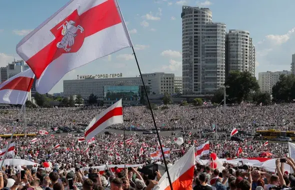 Протесты 2020-го в Минске
