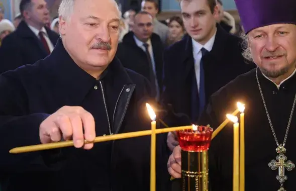 Аляксандр Лукашэнка ў Лагойску
