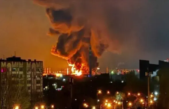 Пожар в Энгельсе
