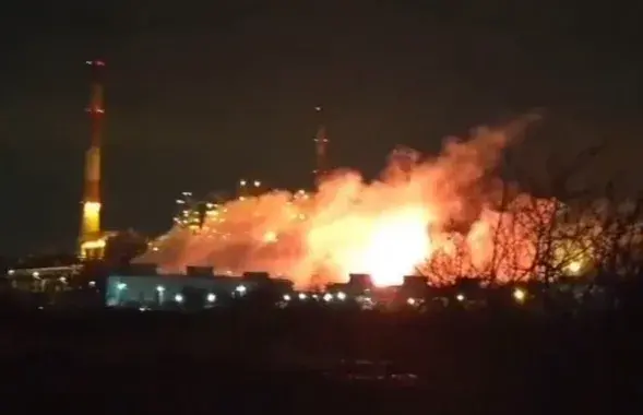 У Энгельсе зноў пажар
