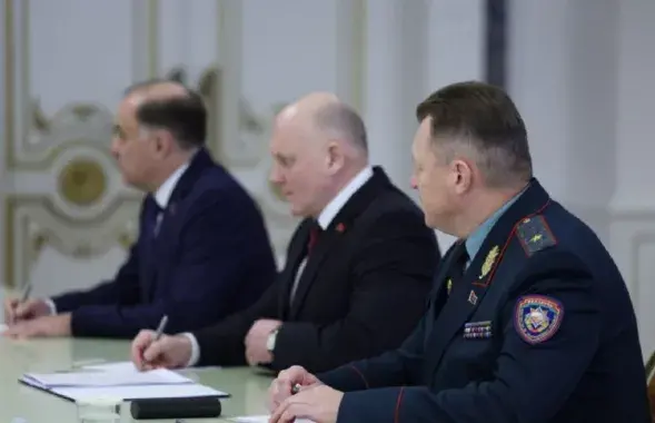 На совещании были силовики
