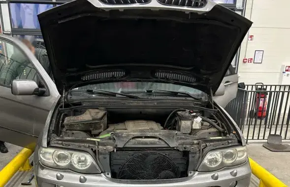 Автомобиль белорусских контрабандистов
