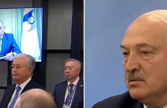 Нікол Пашынян і Аляксандр Лукашэнка
