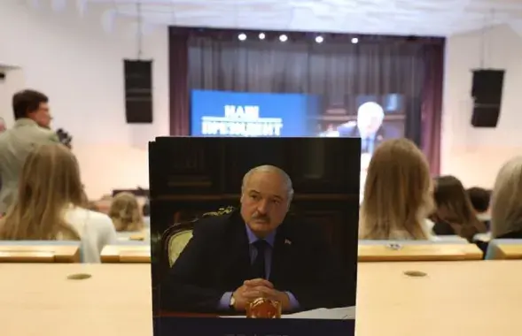 На презентации книги в Минске

