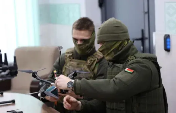 На занятиях в Военной академии
