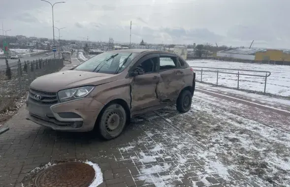 На месте ДТП в Смолевичах
