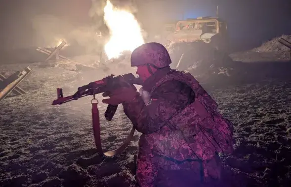 Украинский военный
