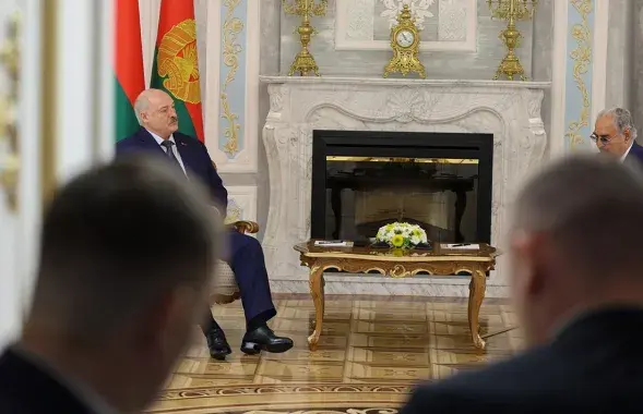 Лівійскі фельдмаршал у Мінску
