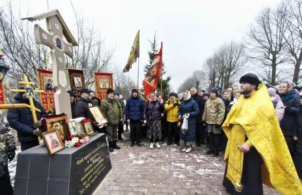 Хрэсны ход на месца расстрэлу ахвяр сталінскіх рэпрэсій у Магілёве
