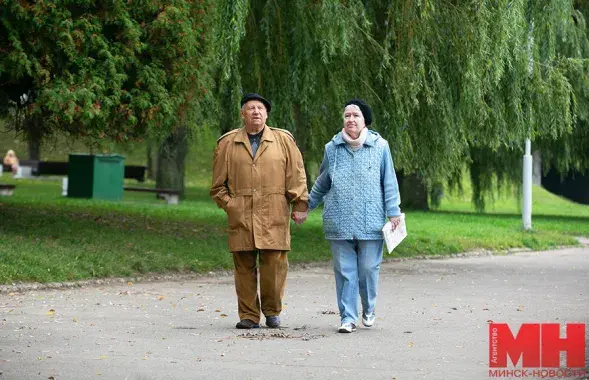 Пенсионеры в Минске
