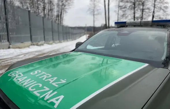 Аўтамабіль польскай памежнай службы

