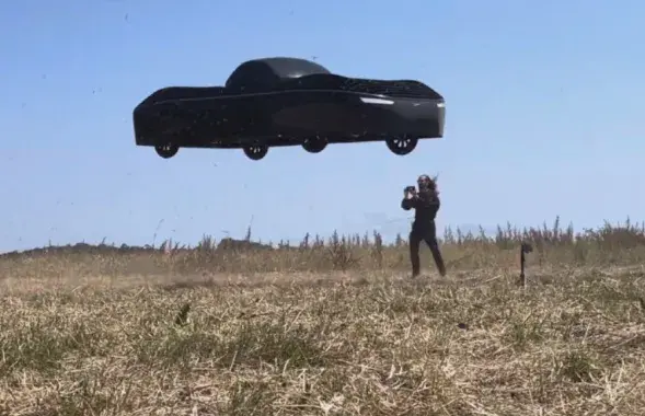 Лятаючы аўтамабіль Alef Aeronautics
