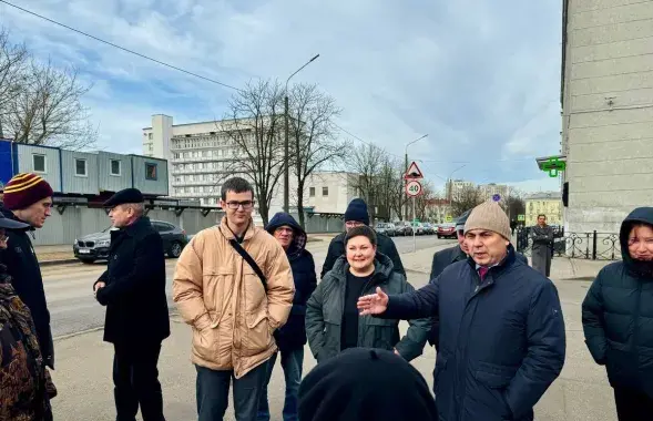 Кіраваў трэніроўкай дырэктар інстытута Вадзім Лакіза
