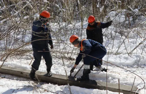Энергетыкі ў Асіповіцкім раёне

