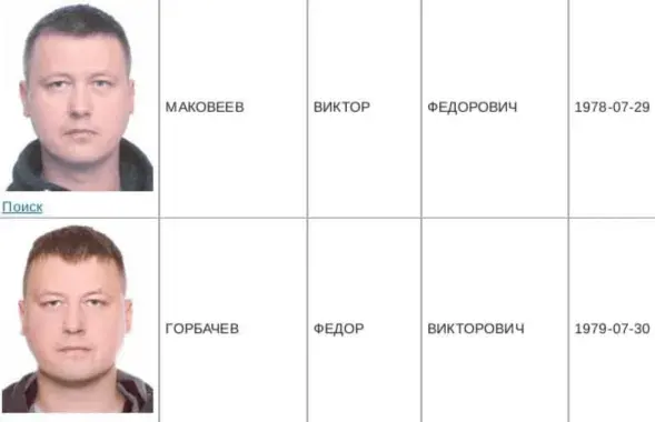 Фёдар Гарбачоў і Віктар Макавееў — уладальнікі розных пашпартоў
