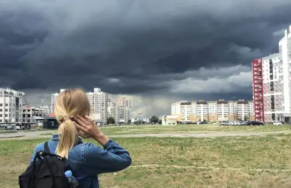 Навальніца, ілюстрацыйнае фота

