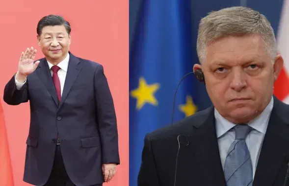 Сі Цзіньпінь і Роберт Фіца
