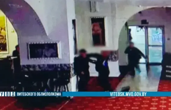 Віцяблянін душыў міліцыянта&nbsp;

