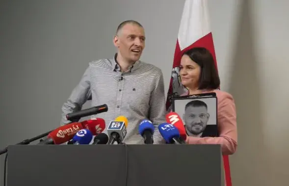 Сяргей і Святлана Ціханоўскія
