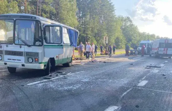 Аварыя ў Бярозаўскім раёне
