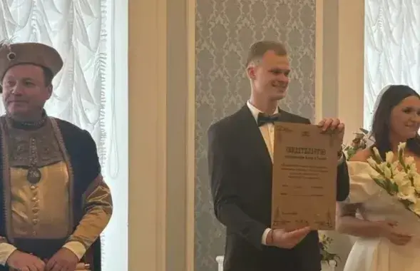 Вяселле ў Купалаўскім тэатры
