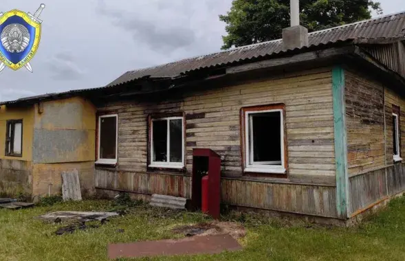 Вясковец спрабаваў спаліць сваю сям'ю

