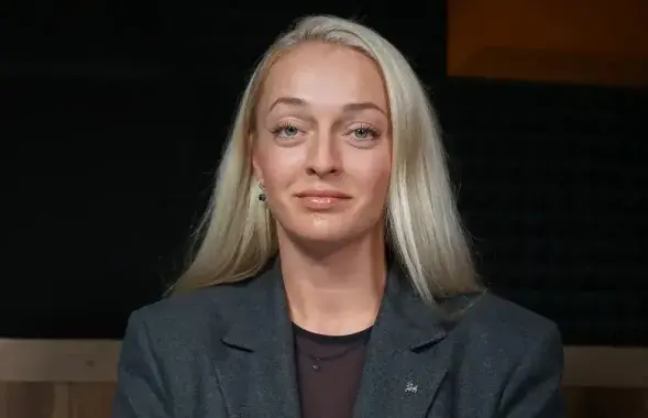 Анжаліка Мельнікава ў студыі Еўрарадыё
