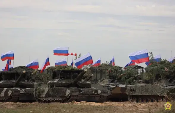 Расійскія вайскоўцы на вучэннях "Захад-2025" у Беларусі
