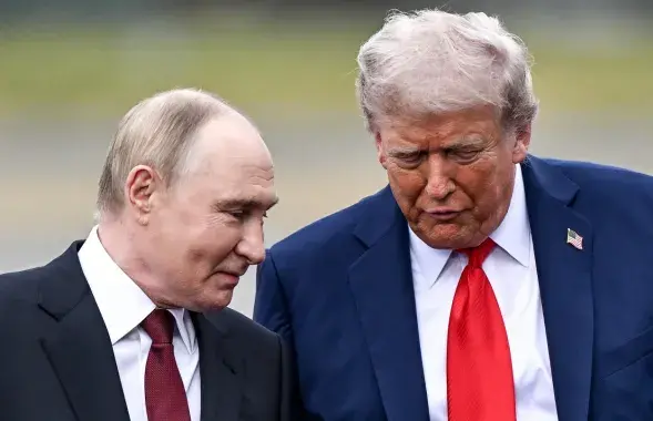 Уладзімір Пуцін і Дональд Трамп
