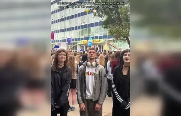 Кірыл на лінейцы 1 верасня
