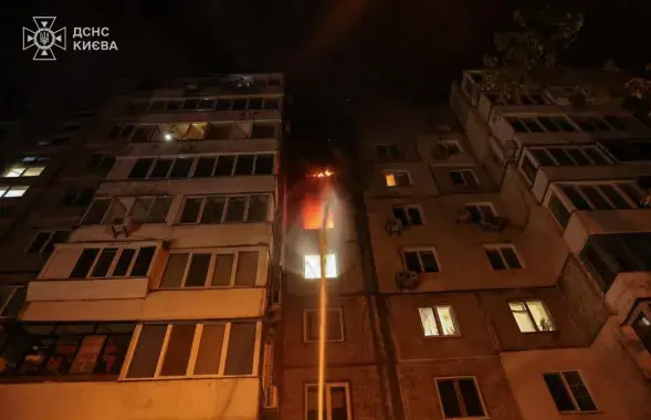 Россияне атаковали Киев
