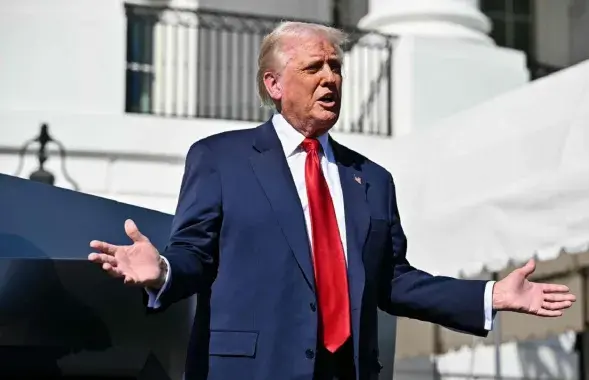 Прэзідэнт ЗША Дональд Трамп
