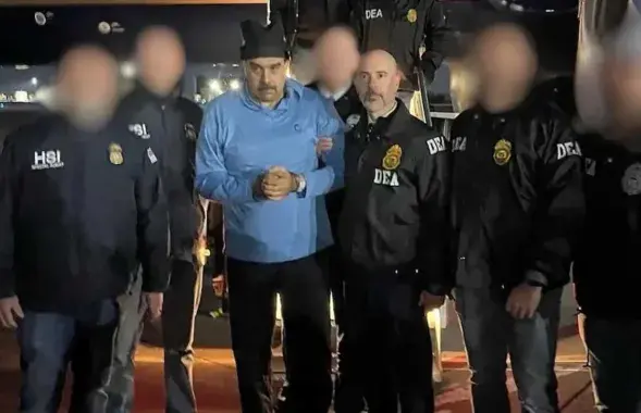 Нікалас Мадура пасля арышту
