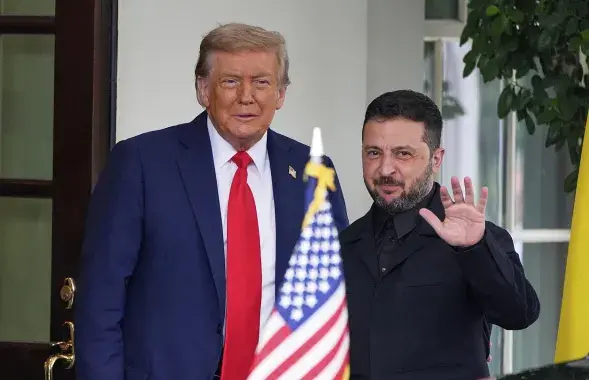 Дональд Трамп и Владимир Зеленский
