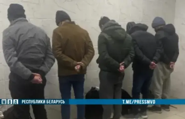 Затрыманне мігрантаў
