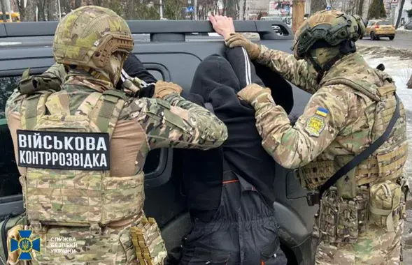 Задержание агента в Украине
