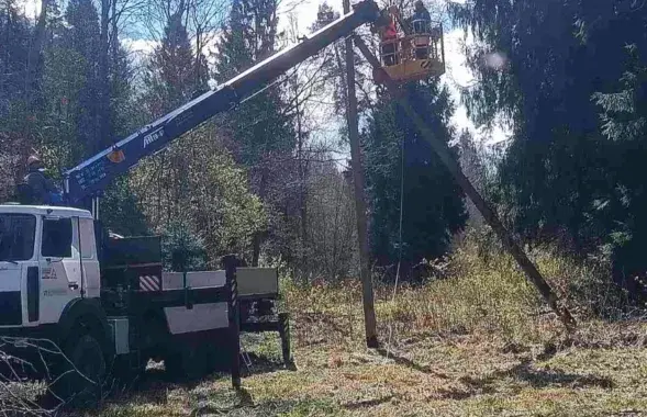 Наступствы непагадзі на Віцебшчыне
