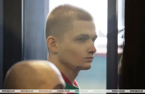 Кірыл Ашурак на судзе

