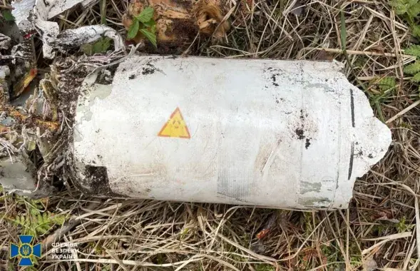 Абломкі расійскай ракеты&nbsp;
