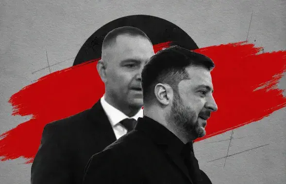 Караль Наўроцкі і Уладзімір Зяленскі
