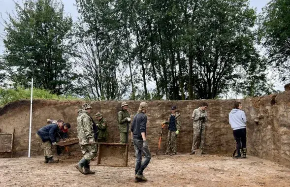 Раскопки на Круглянщине
