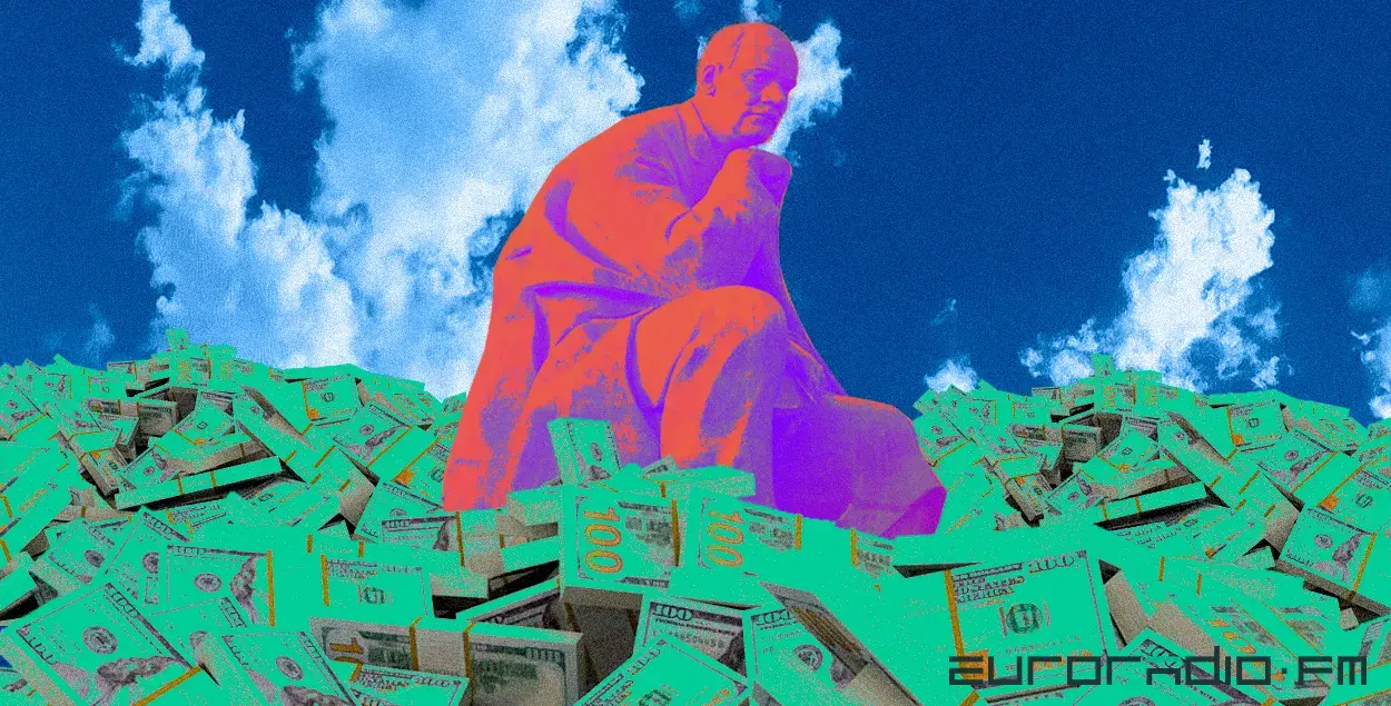Беларуская культура вымушана неяк жыць без дзяржаўнага бюджэта / калаж Улада Рубанава, Еўрарадыё
