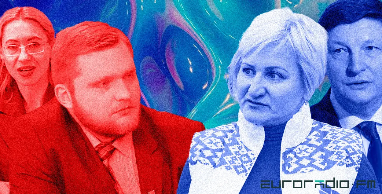 На коллаже Ольга Бондарева, Григорий Азарёнок, Светлана Варяница и Игорь Марзалюк / коллаж Влада Рубанова, Еврорадио