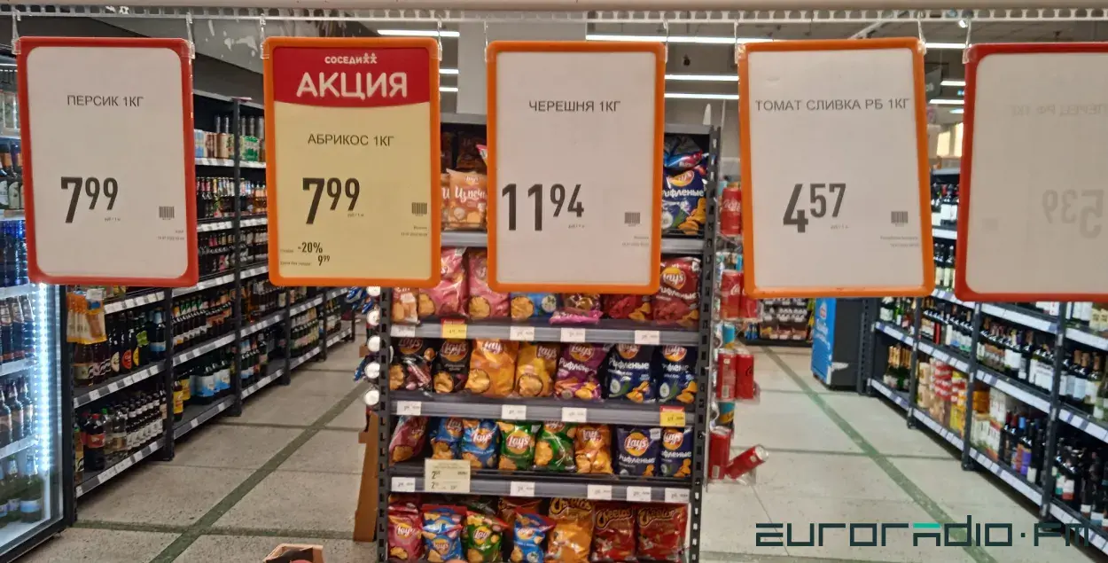 В Беларуси второй месяц падают цены / Иллюстративное фото / Еврорадио
