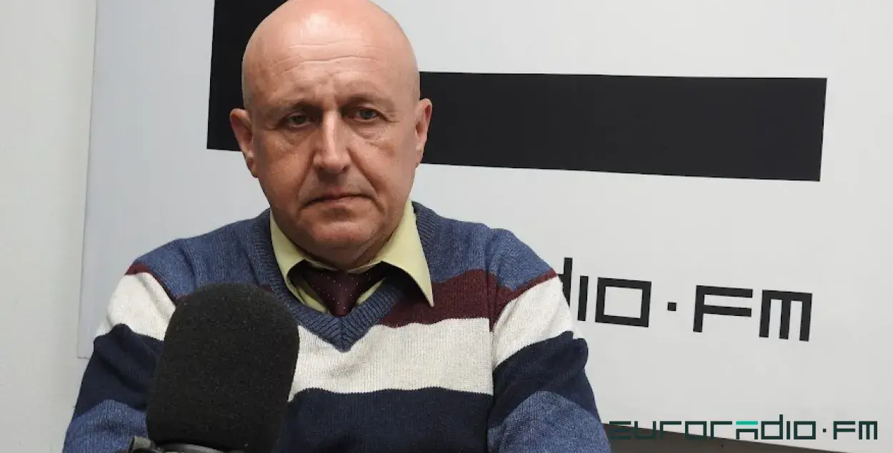Старшыня Таварыства аховы помнікаў Антон Астаповіч / Еўрарадыё
