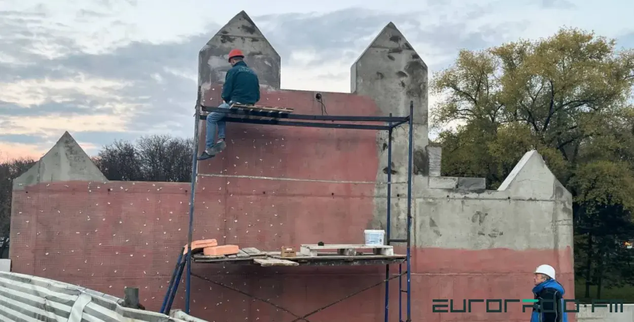Мемориал на месте первой минской электростанции
