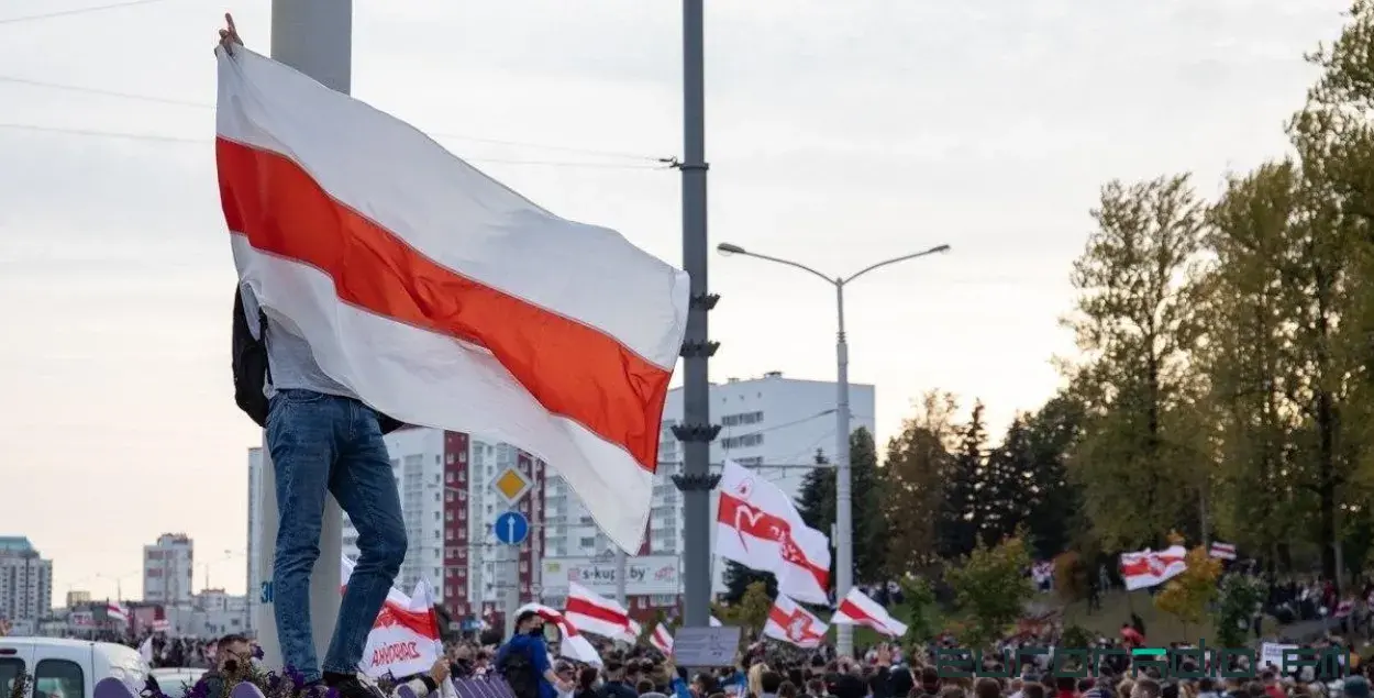 Беларусы на маршы / Еўрарадыё
