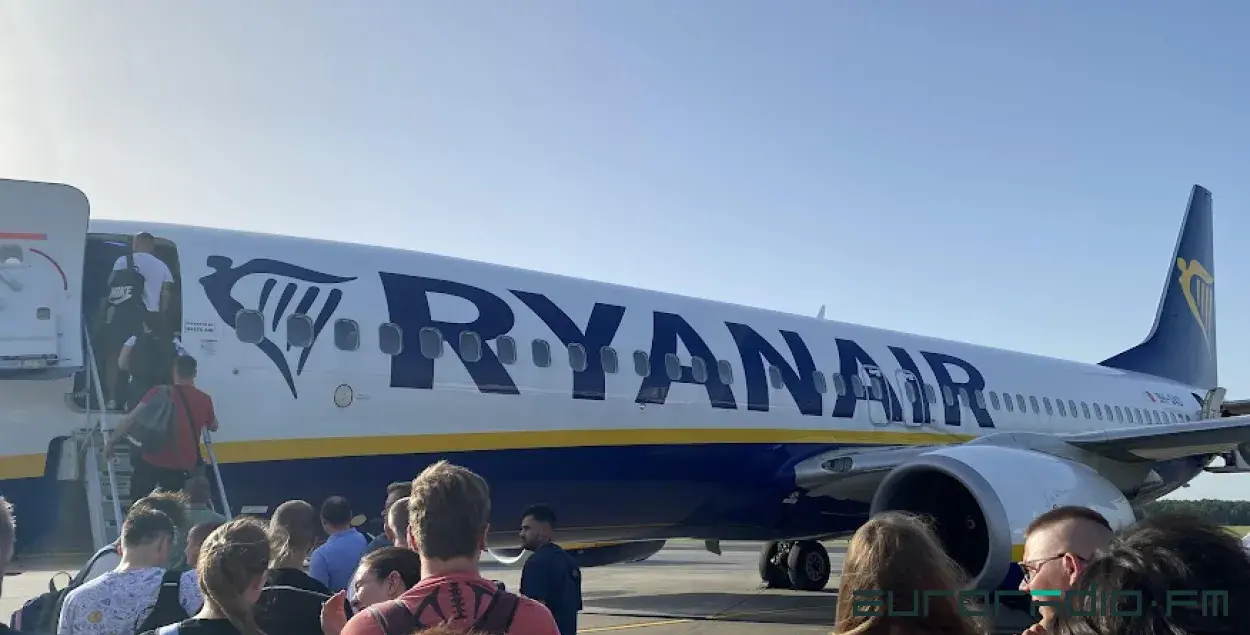 Самалёт Ryanair / Еўрарадыё

