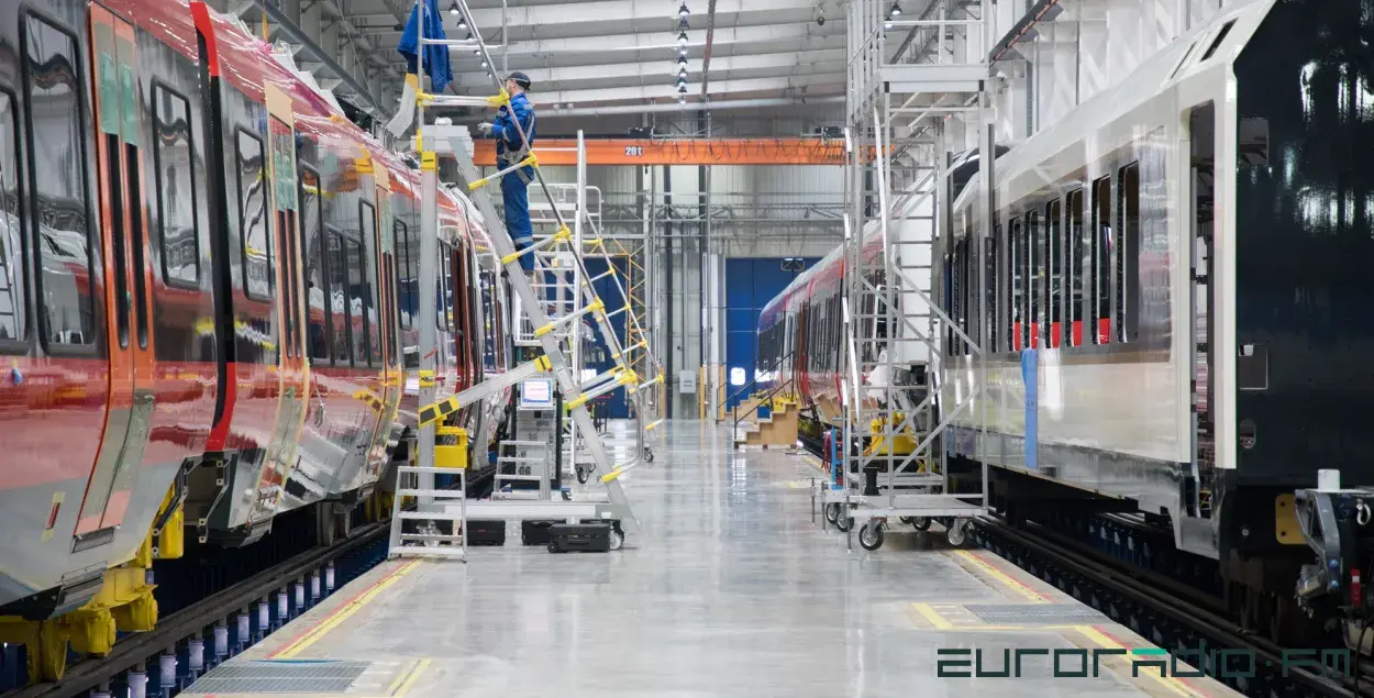 Stadler production in Belarus / Euroradio&nbsp;